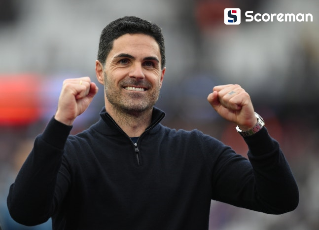 극적인 골 취소 판정...EPL 아스널, 웨스트햄 1-0 잡고 22년 만의 우승 '눈앞'
